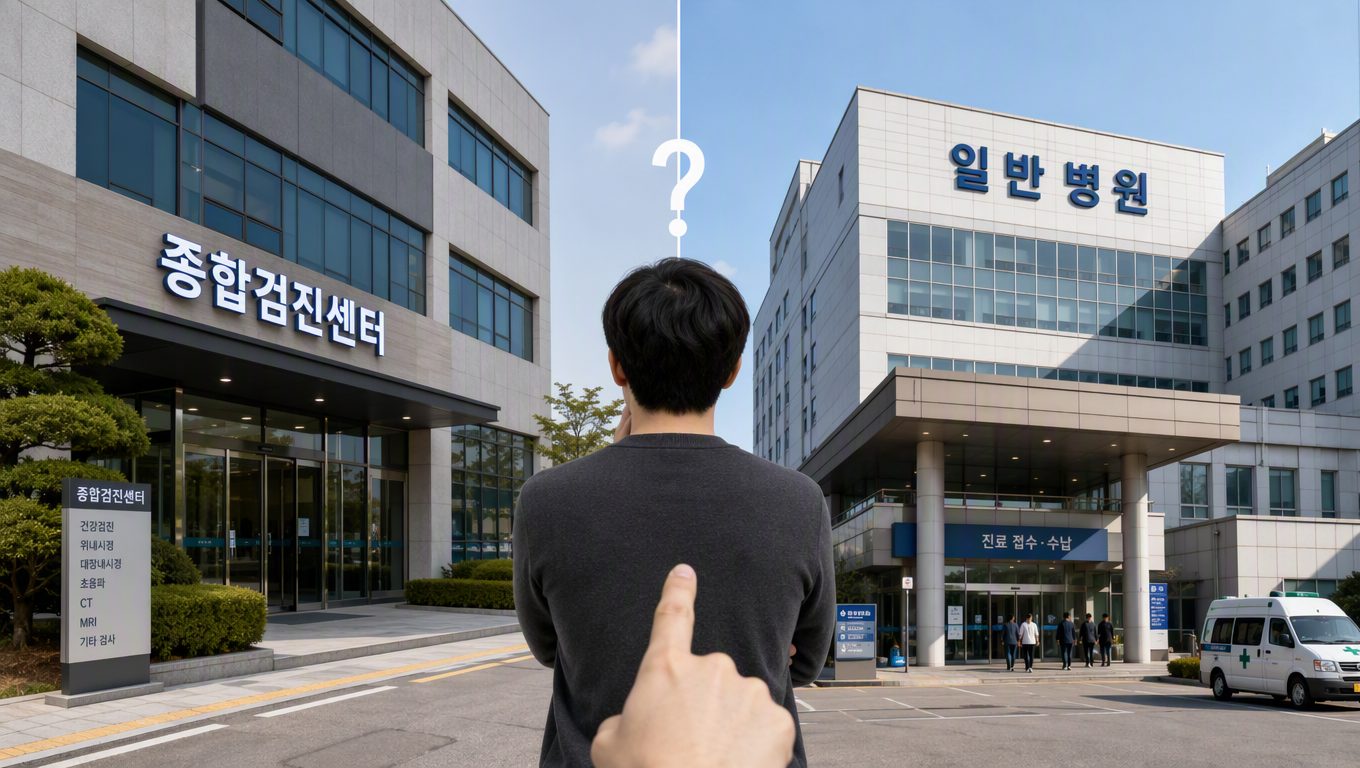 종합검진센터 vs 일반 병원 차이점 비교