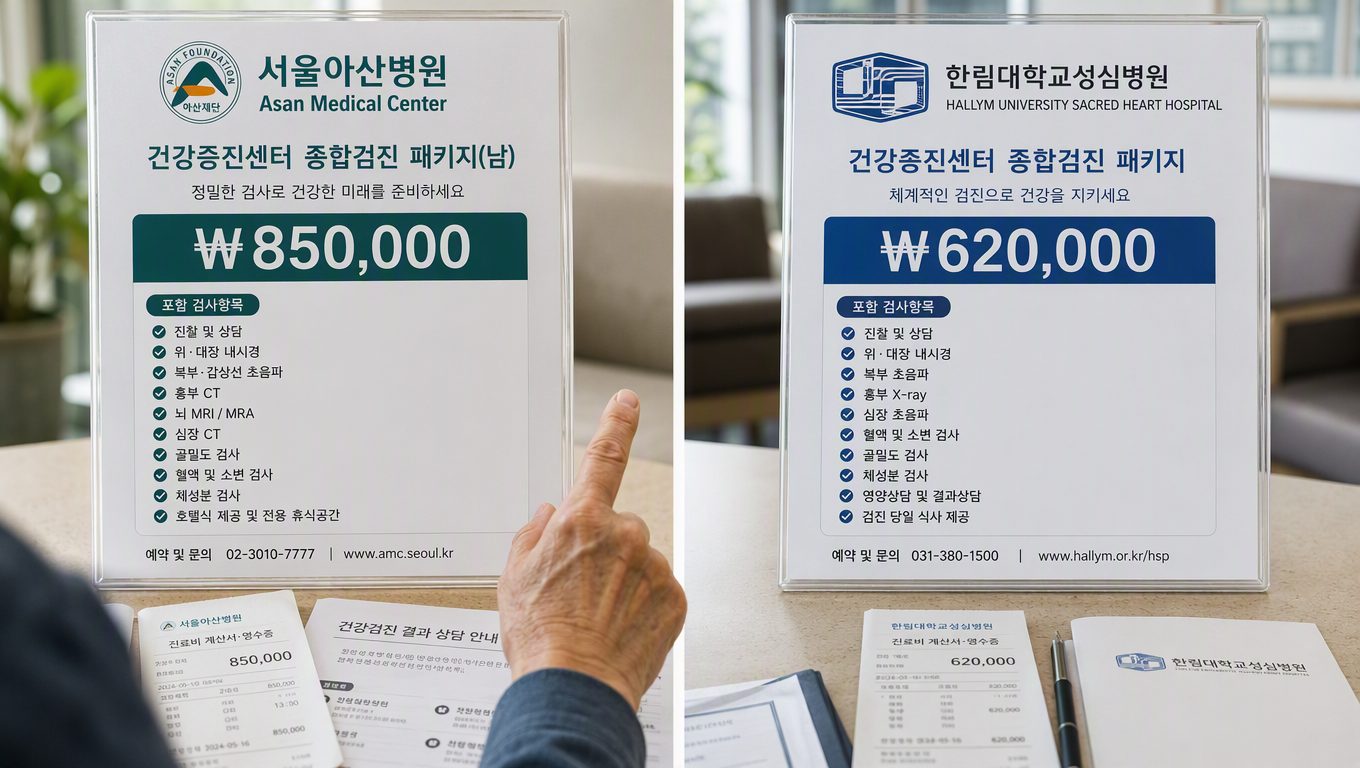 노년 건강 검진 비용을 병원별로 비교할 때 실속 기준과 숨은 비용 피하는 방법