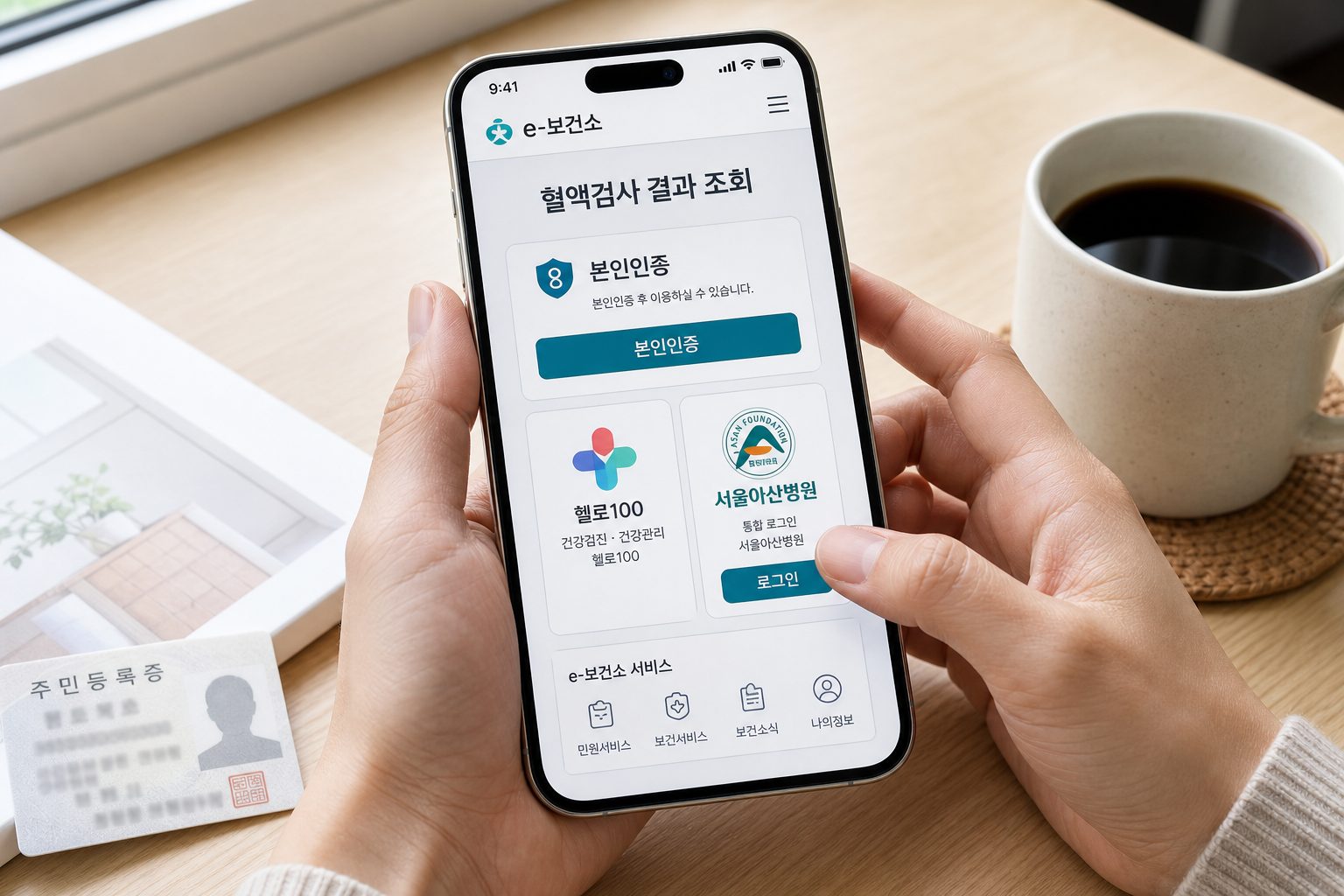 보건소 혈액검사 결과 조회 방법과 방문 없이 확인하는 절차