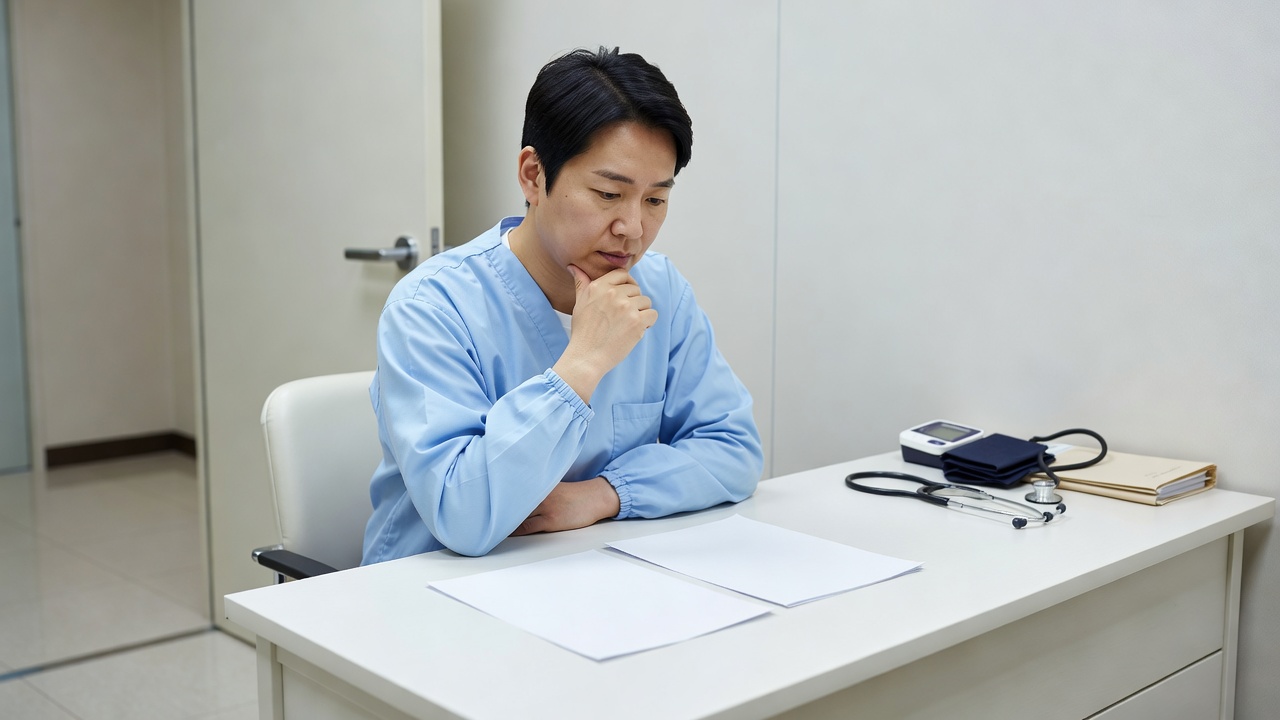건강검진후식사 시점을 검사 종류에 따라 안내하는 실생활 장면