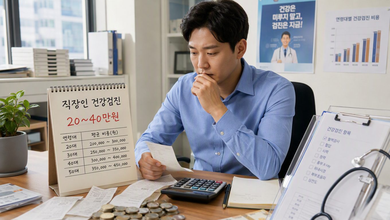 직장인 건강검진 필수항목 비용 부담과 숨은 비용 확인 방법