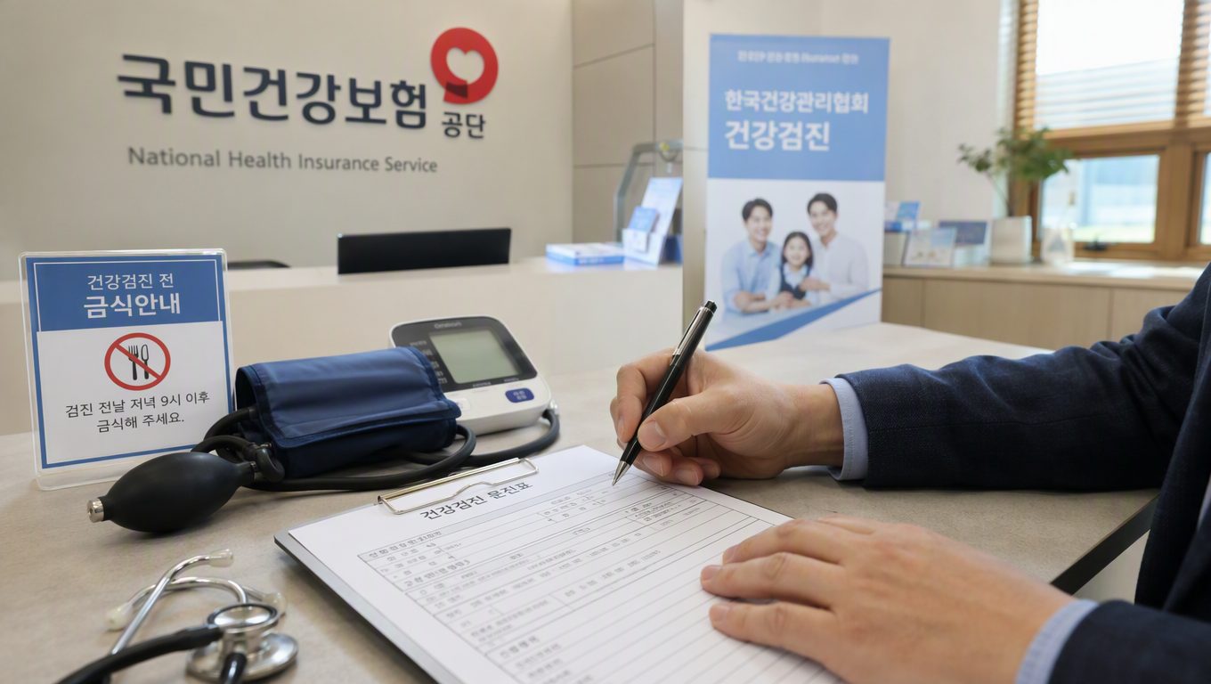 직장인 건강검진 필수항목과 준비·주의사항