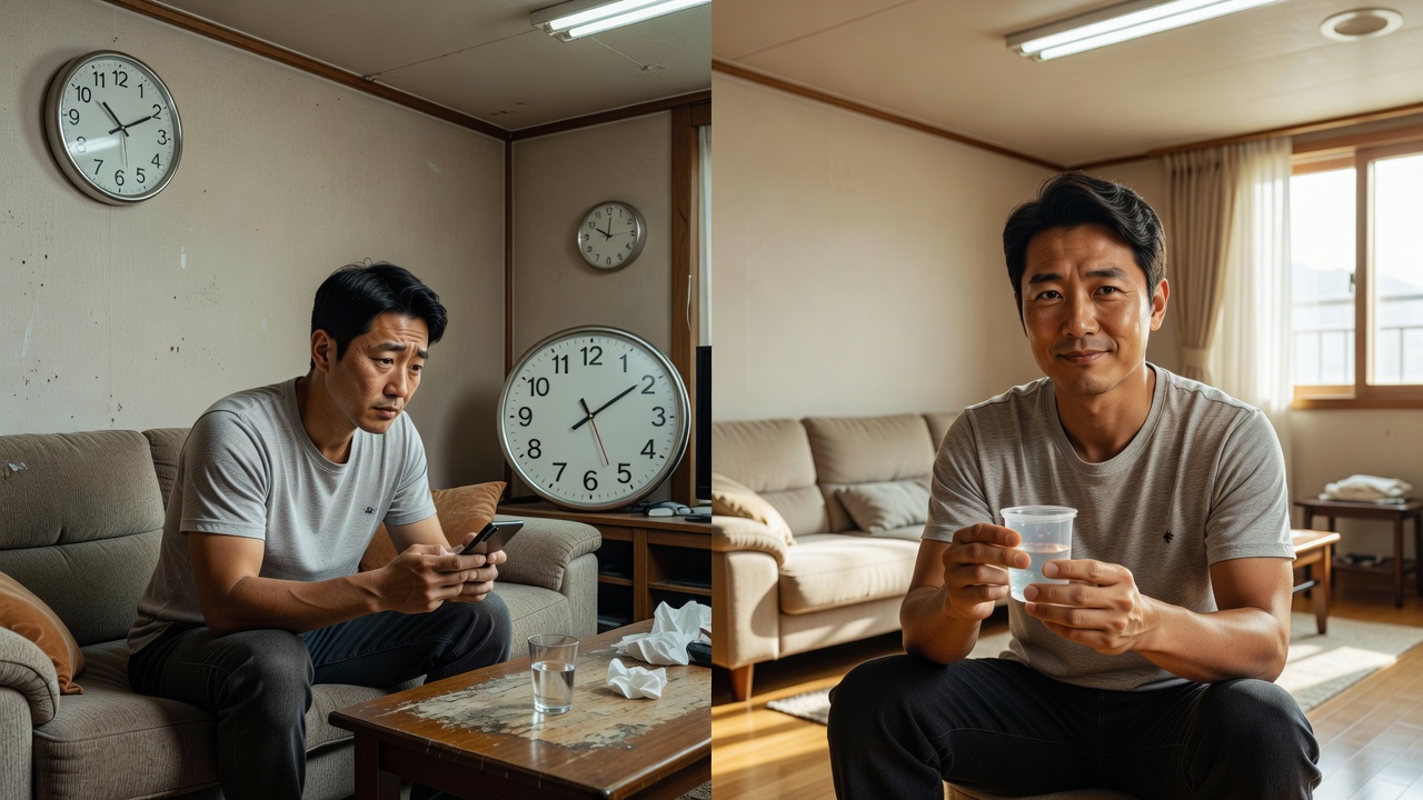 소변검사 결과 시간