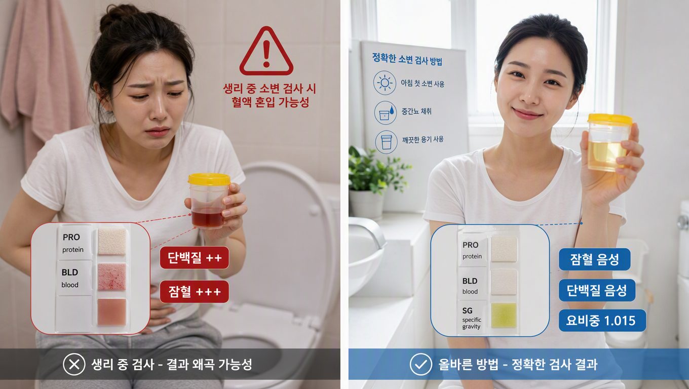 소변검사 결과 해석할 때 알아두어야 할 점