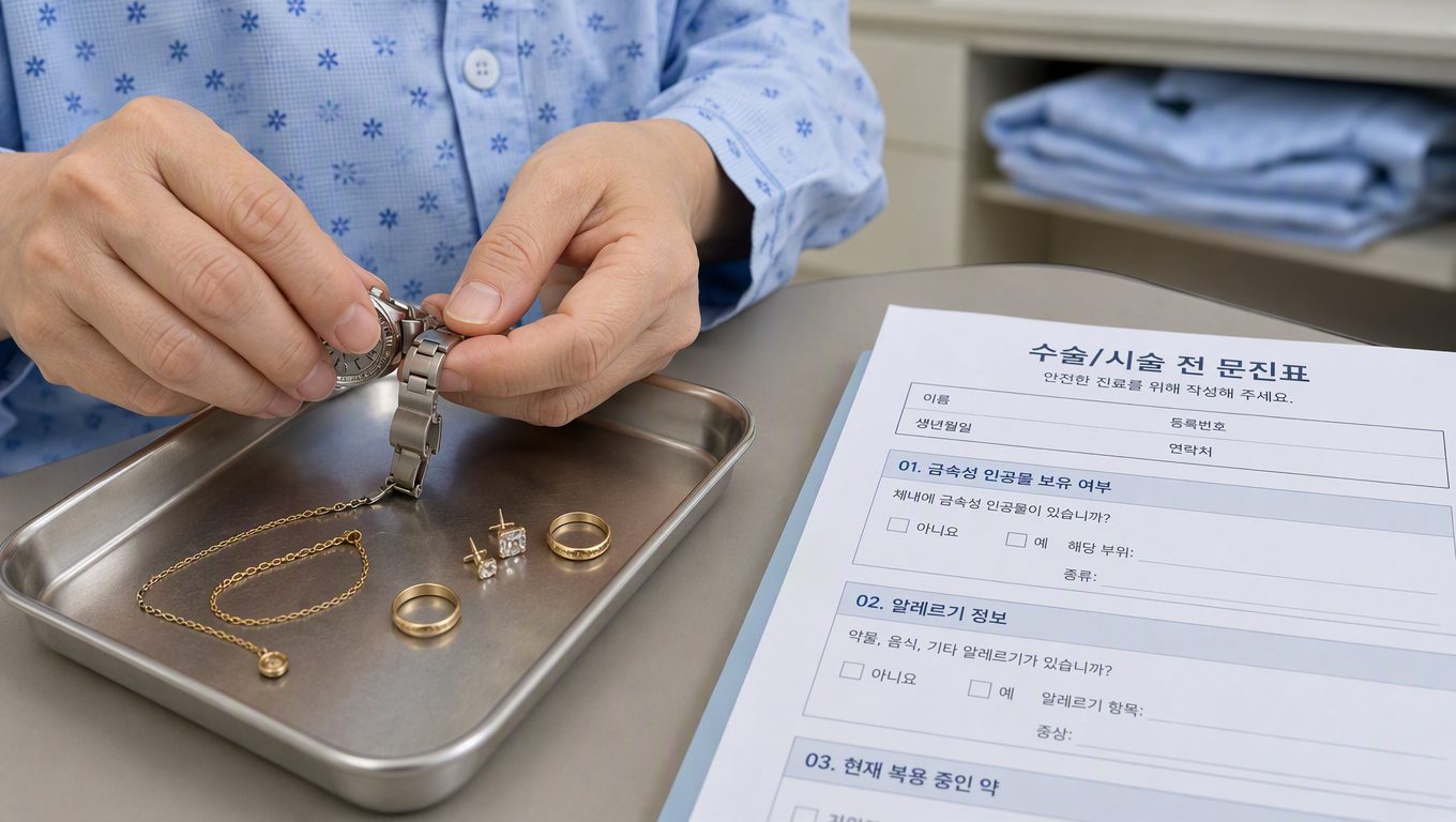 mra 건강검진 준비사항과 검사 주의점